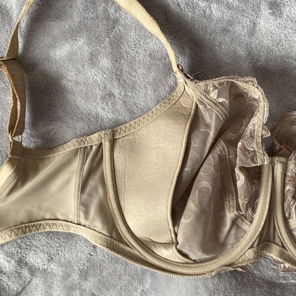 Fit Fully Yours Joyce See-Thru Lace bra in caffe color size 32I - Picture 3 of 6